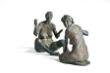 Lachesis und Atropos, 2007, Bronze, Höhe 16 cm