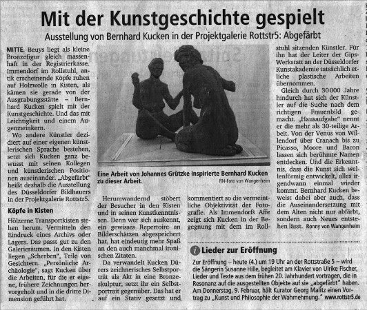 Ruhrnachrichten 4.2.2012 Ruhrnachrichten 4.2.2012
